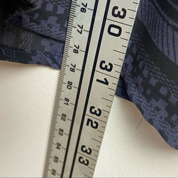 Anthropologie Bohemian Embroidered Tunic One September Size Small Blue Boho‎ Top - Picture 13 of 14